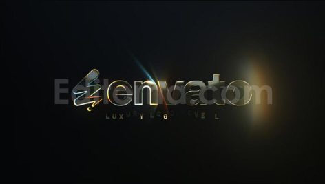 gold logo reveal