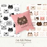 دانلود پترن بچه گربه Cats Kids Patterns