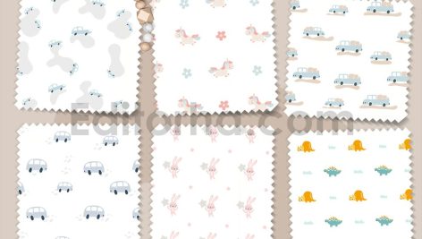 دانلود پترن لایه باز کودکانه Baby nordic patterns