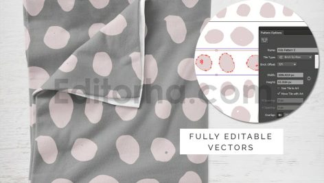 دانلود 30 پترن کودک با طراحی دستی Cute Kids Seamless Patterns