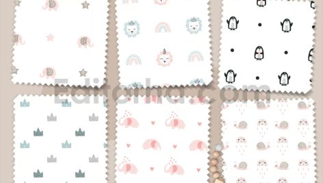 دانلود پترن لایه باز کودکانه Baby nordic patterns