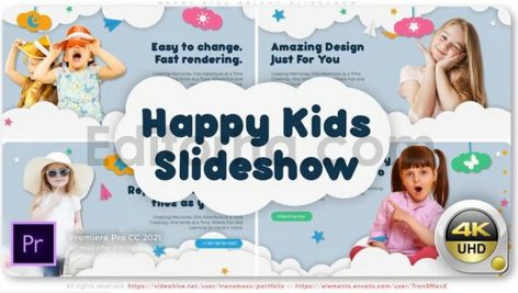 Happy Kids Bright Slideshow