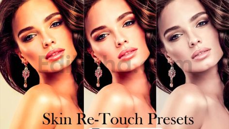 50 skin re touch presets