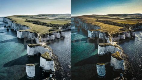 ai optimized drone aerial lightroom presets