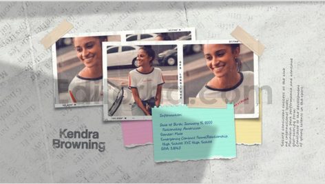 photo profile intro