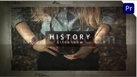 دانلود پروژه آماده پریمیر: اسلایدشو تاریخی با موسیقی History Slideshow