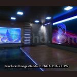 Virtual Studio Set A7026