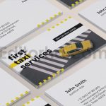Taxi Services Business Card