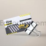 Taxi Services Business Card