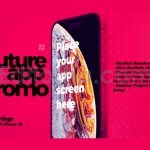 future app promo 3d mobile mockup app demo video d