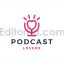 دانلود وکتور لایه باز لوگو پادکست عشق Love Podcast Logo