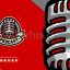 دانلود وکتور لایه باز لوگو میکروفون پادکست Podcast Microphone Badge Logo