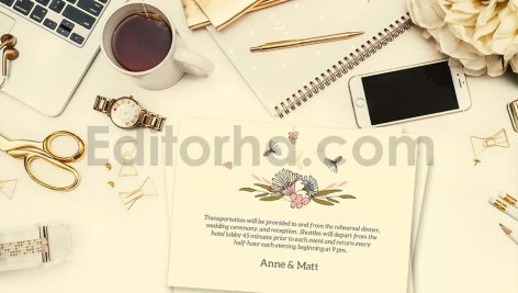 دانلود فایل لایه باز کارت دعوت عروسی با رنگ بژ