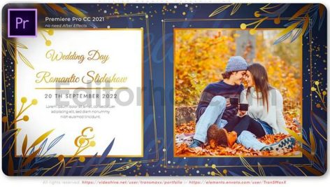 stylish wedding presentation
