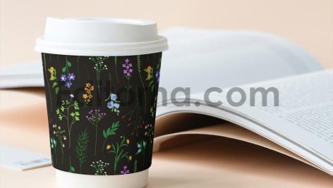 پترن نقوش گیاهی و گل‌های ظریف3