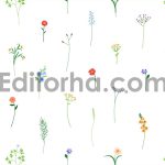 پترن گل‌های ظریف و زیبا11