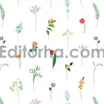 پترن گل‌های ظریف و زیبا6