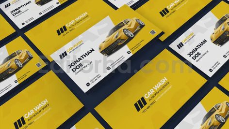 Car Wash Business Card