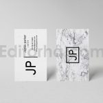 James Marble Business Card Template