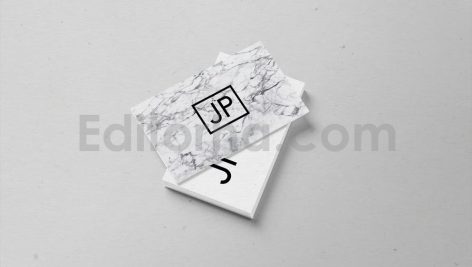 James Marble Business Card Template