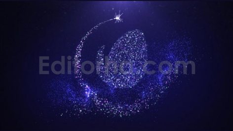 christmas star logo ii after effects template