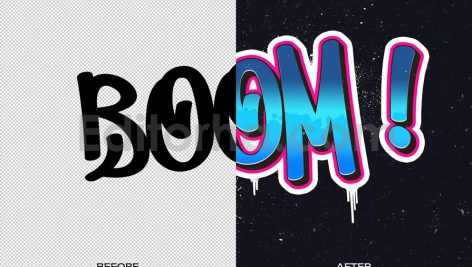 Graffiti Text Effect