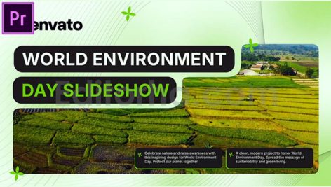 world environment day nature slideshow mogrt