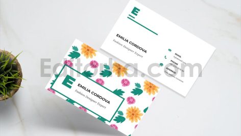 Flora Business Card