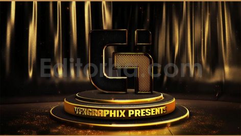premium gold logo