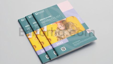 دانلود فایل لایه باز کاتالوگ سالن زیبایی و آرایشگر مو