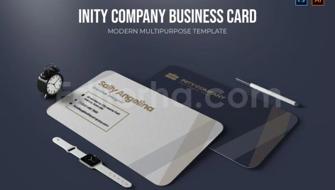 inity company business card