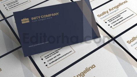 inity company business card