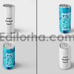 Long Drink Can Mockup - Standing View3