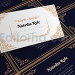 nail professional business card