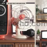 Old TV Screen In The Interior Mockup3