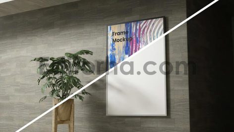Perspective Frame Mockup2