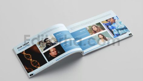 دانلود فایل لایه باز کاتالوگ داروسازی Pharmacy Brochure