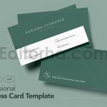 professional and beauty business card template v 8