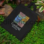 Realitistic Dark-Colored Tote Bag Mockup2