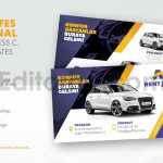 Rent A Car Business Card Templates