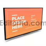 Smart TV Display Mockup Template Set2