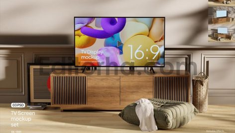 TV Mockup Template