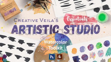 Artistic Studio: Watercolor Toolkit