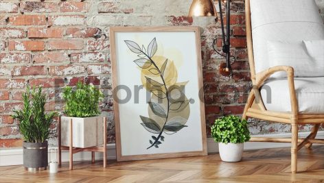 Wooden Picture Frame Mockup1