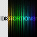 Color Distortion Text Effect