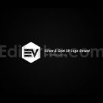 silver gold logo reveal