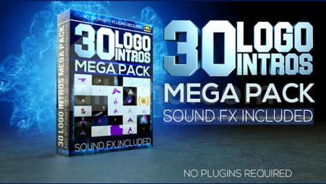 minimal logo reveal mega pack 30 in 1 logo intro i