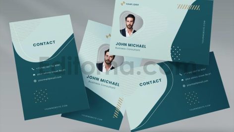 دانلود فایل لایه باز کارت ویزیت مدرن و حرفه ای برای بازرگانان
