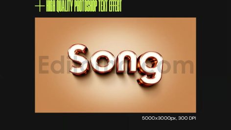 Music Text Effect