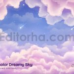watercolor sky background collections